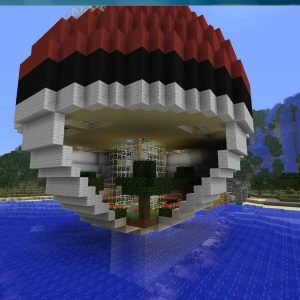 Pokeball found in Minecraft