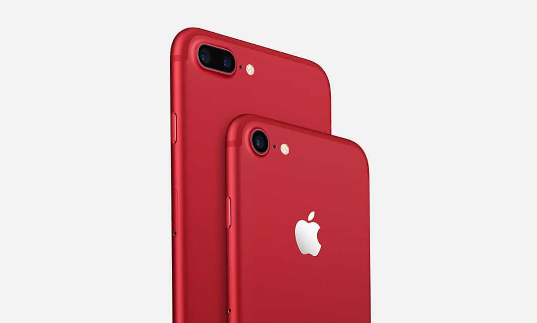 Product RED iPhone 7